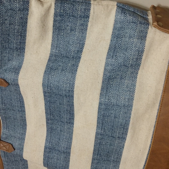 Merona canvas tote/bag. Size 20x14" - Picture 3 of 6